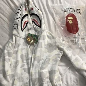 Bape city camp full zip